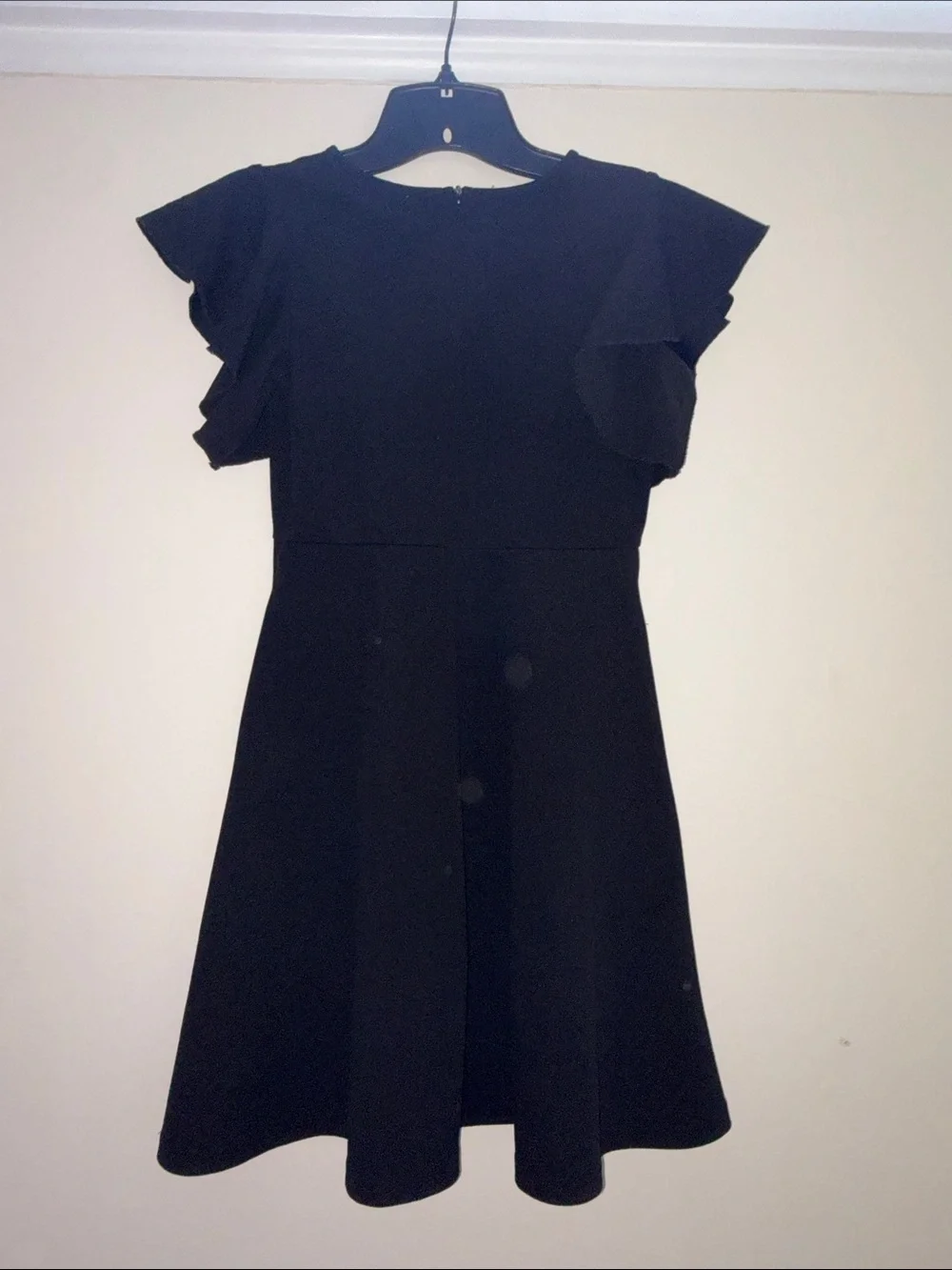 Black dress with pockets